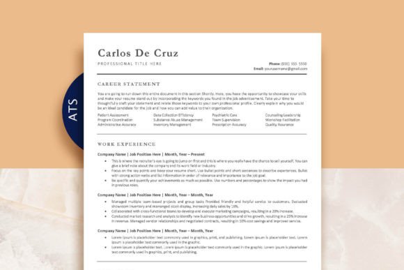 Download ATS Professional Resume Template - Premium Resources